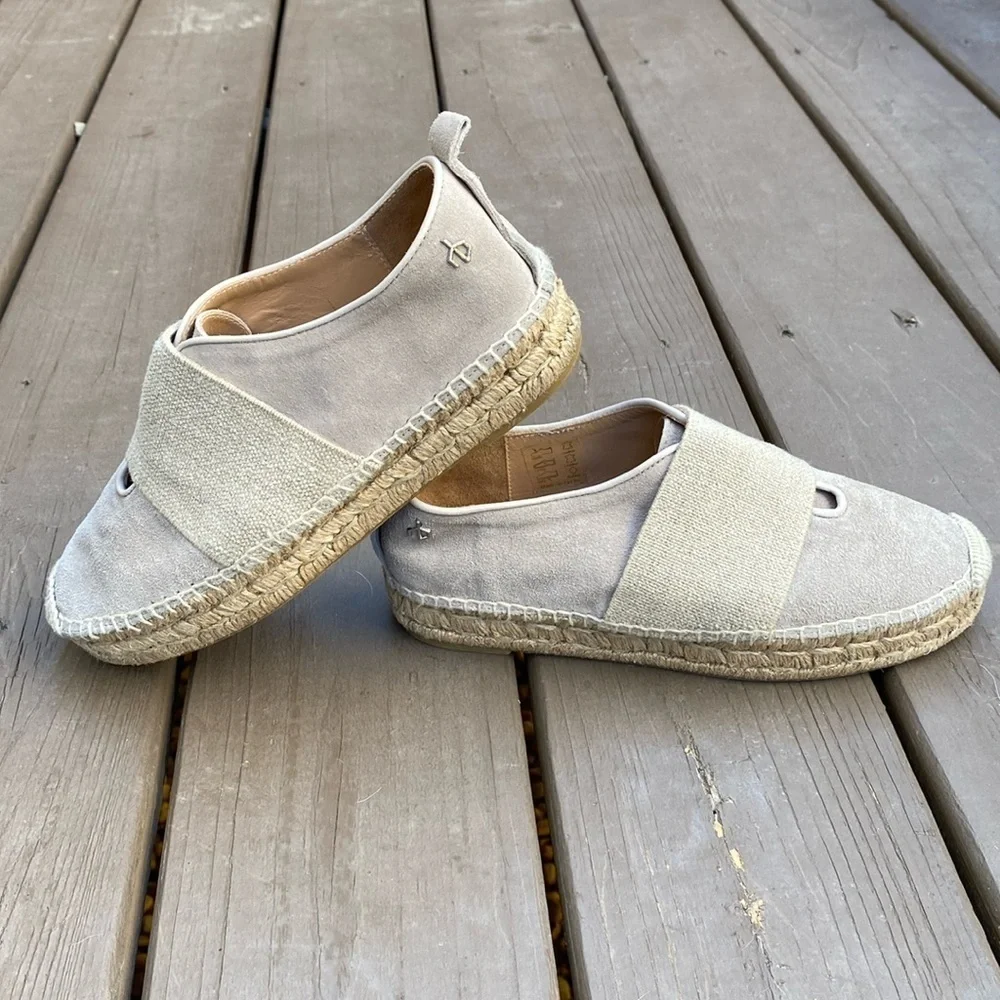 Rag & Bone - Nina Suede Espadrille in Smoke size 7.5
